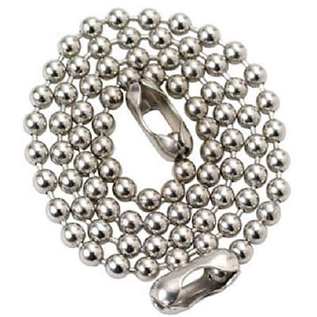 Brasscraft Plumb Shop Div Brasscraft 223990 15 in. Master Plumber Chrome Stopper Chain 223990